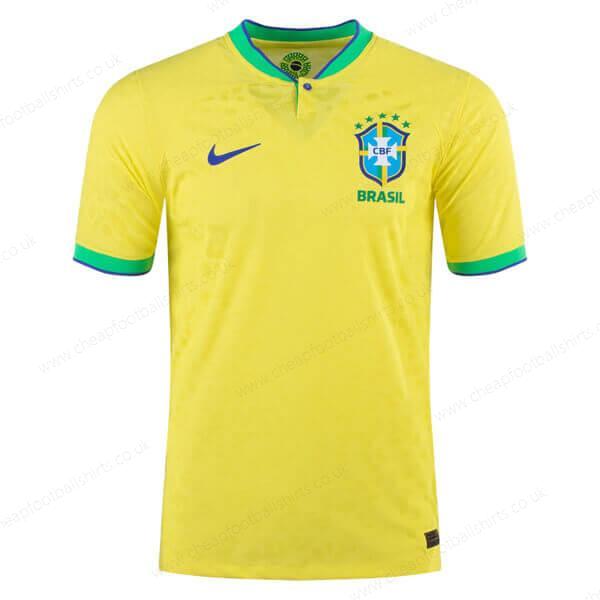 Brazil Home Player Version Football Shirt 2022