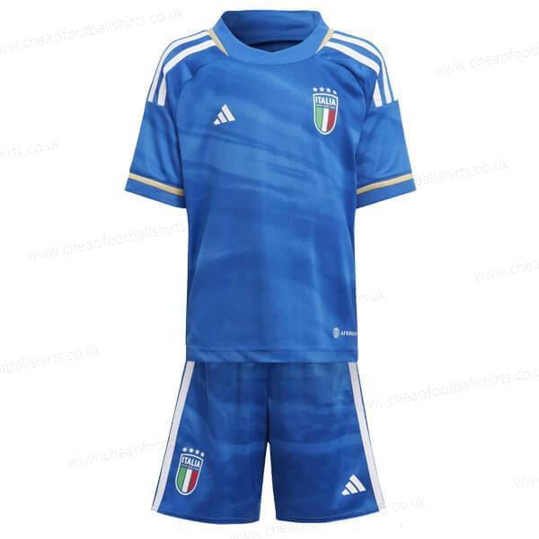 Italy Home Kids Football Kit 2023