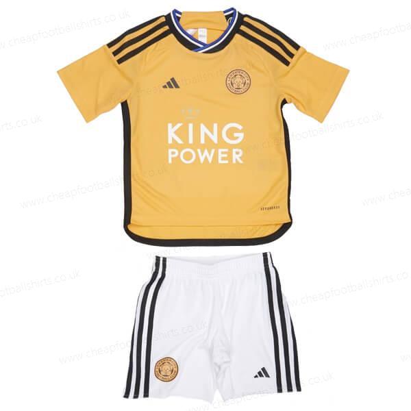 Leicester City Third Kids Football Kit 23/24