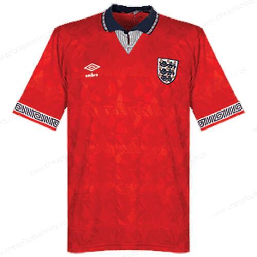 Retro England Away Football Shirt 1990