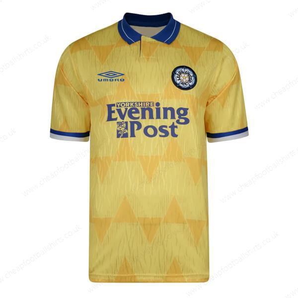 Retro Leeds United Away Football Shirt 1992