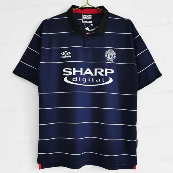 Retro Manchester United Away Football Shirt 99/00