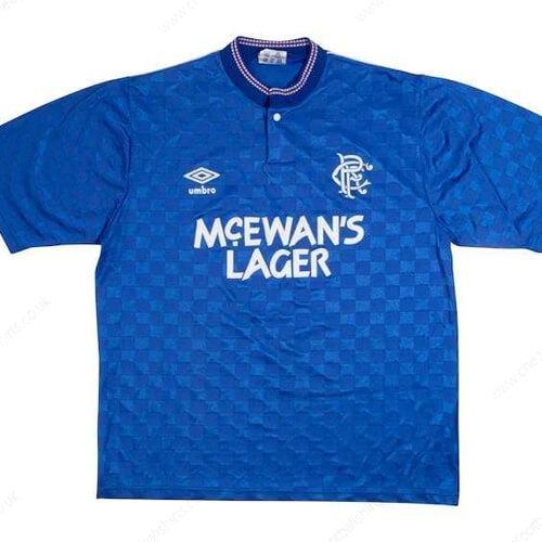 Retro Rangers Home Football Shirt 1987