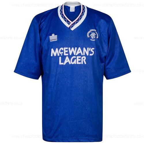 Retro Rangers Home Football Shirt 90/92