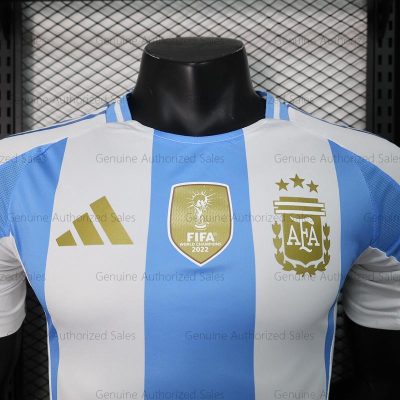 Cheap Argentina Home Player Version Football Shirt 24/25