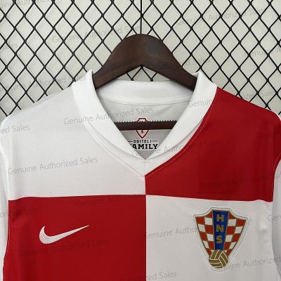 Cheap Croatia Home Football Shirt 24/25（UEFA Euro 2024）