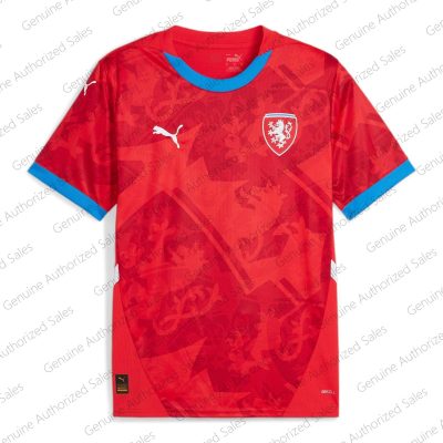 Cheap Czech Republic Home Football Shirt 24/25（UEFA Euro 2024）