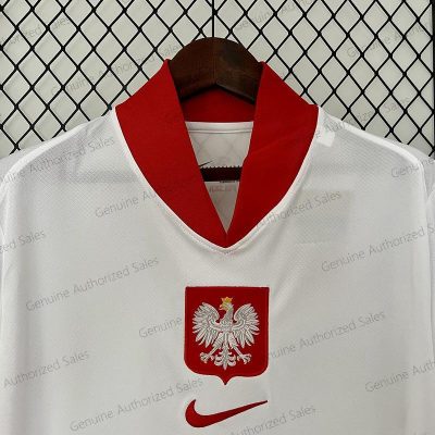 Cheap Poland Home Football Shirt 24/25（UEFA Euro 2024）